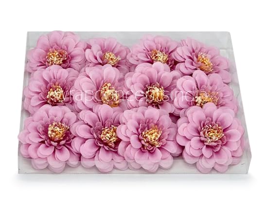 Image of WRAP Concepts Artificial Dahlia Flower Head for Home Decoration and Craft (Lavender)