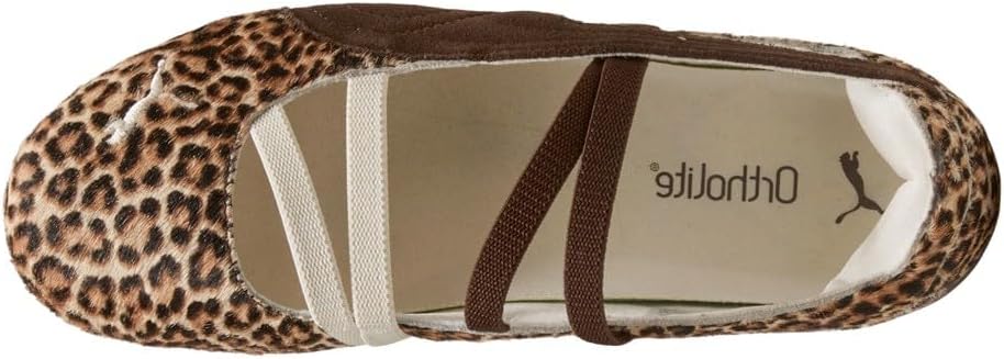 PUMA Womens Speedcat Ballet Wild Flats Casual - Brown - Image 4