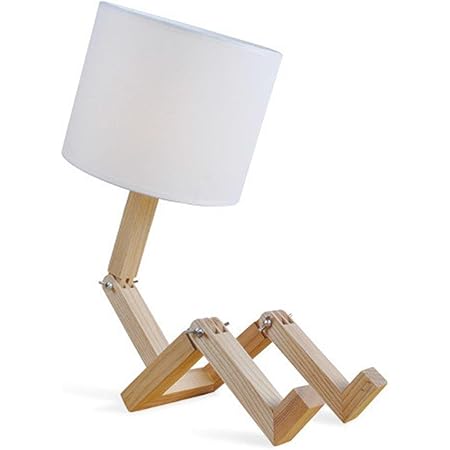 Light Wood Lamp Table Lamp Bedside Lamp Lantern Lampshade Desk Lamp Modern Simple European Retro Wood Table Lamp Led Light E27 Warm White Lamp Aokarlia Amazon De Beleuchtung