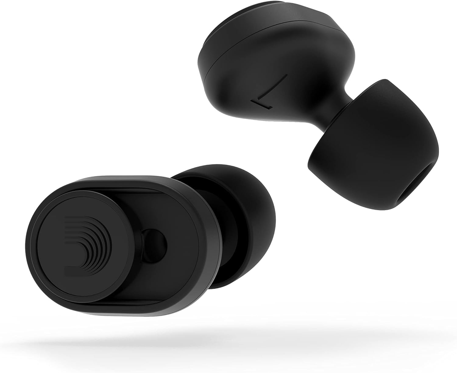 D'Addario dBud High Fidelity Earplugs with Two Volume Settings -12 dB and -24 dB - No Batteries or Charging - Concert Ear Plugs - Noise Reduction Ear Plugs for Musicians, Concerts, Festivals, Gifts