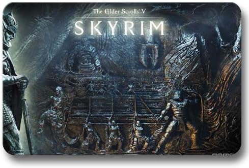 The Elder Scrolls Outdoor Living Room Decor Rug Non-Slip Door Mats Attractive 16x24Inch / 40x60cm