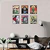 Mf Doom Poster Signed Limited Posters Music Album Cover Posters Print Set of 6 Room Aesthetic Canvas Wall Art for Girl and Boy Teens Dorm Decor 8x10 Inch Unframed #4
