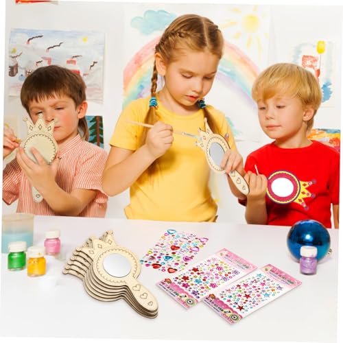 Miroir à peindre pour anniversaire d'enfant activité créative