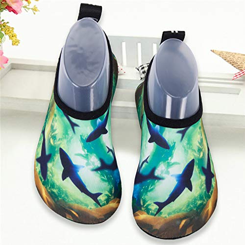 Image of WateLves Kids Water Shoes Toddler Girls Boys Barefoot Non-Slip Quick Dry Aqua Socks for Beach Swim Walking