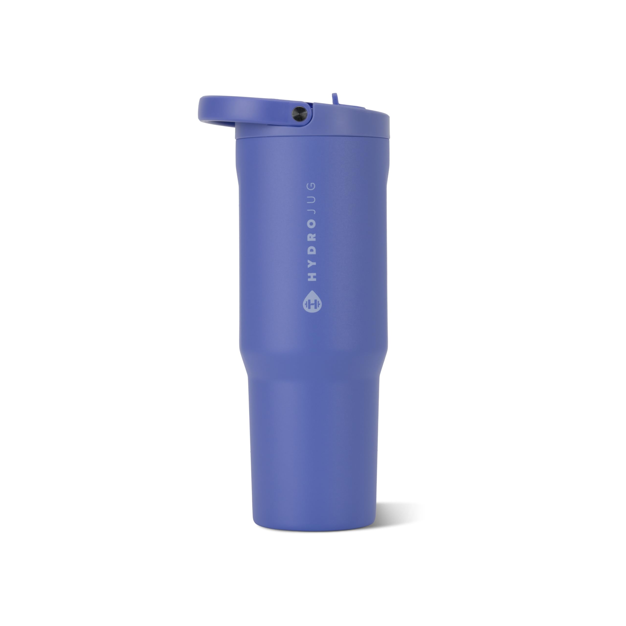 Hydrojug Berry Pop Sport - Stainless Steel Tumbler With Straw, Vacuum Insulated, 40Oz Leakproof Water Bottle, Ergonomic Design, Reusable, Dishwasher Safe, Rubber Base, Durable For Gym Or Outdoors,