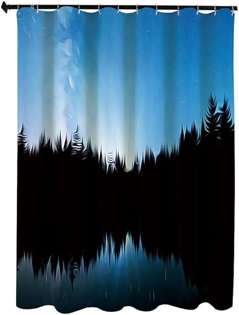 Amazon 松の湖のシルエット天の川 自然の風景 シャワー カーテン 90 X 180cm 浴室カーテン ユニットバス カーテン バスかーてん 防水 防カビ おしゃれ 清潔感 速乾 軽量 取付簡単 お手入れ簡単 シャワーカーテン ホーム キッチン オンライン通販 Amazon 松の湖のシルエット天の川 自然の風景 シャワー カーテン 90 X 180cm 浴室カーテン ユニットバス カーテン バスかーてん 防水 防カビ おしゃれ 清潔感 速乾 軽量 取付簡単 お手入れ簡単 シャワーカーテン ホーム キッチン オンライン通販