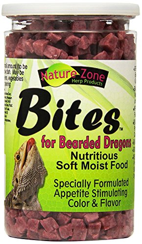 Nature Zone Bearded Dragon Bites Soft Moist Food, 9-Ounce