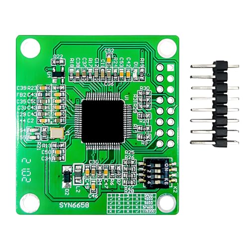 Módulo Tts Syn6658, sintesis de voz china, reconocimiento de módulo de voz, diseño de PCB, soporte de comunicación Uart y Spi, opciones de velocidad en baudios multiestable