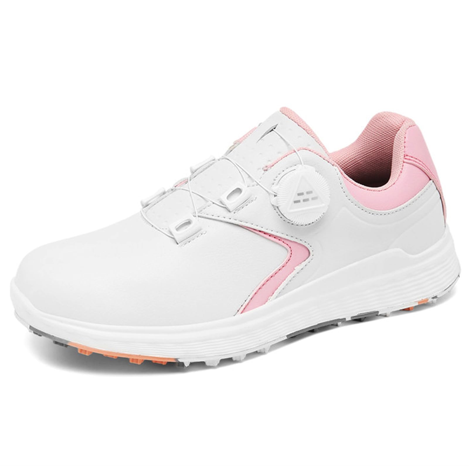SDEQA Zapatos de Golf para Mujer no Clavos Transpirables Impermeables Antideslizantes Calzado de Golf