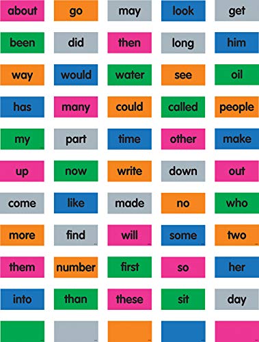 Sight Words 51-100 Clingy Thingies