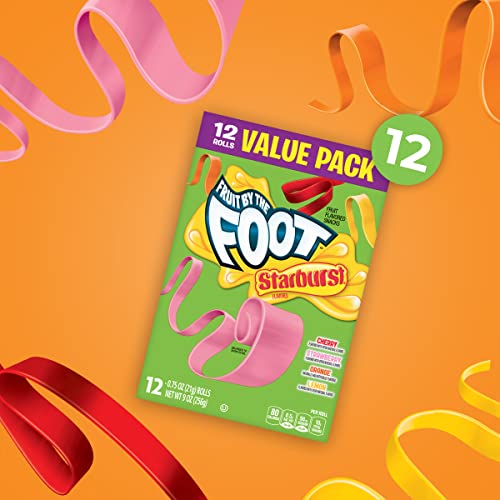 Fruit By The Foot, Starburst Flavors Variety Pack, 12 Ct #TOP3