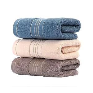 Zuorery 3 Pack Hand Towels for Bathroom, Cotton Face Towels, Super Soft Highly Absorbent Decorative Hand Towel Set for Gym, Shower, Hotel, Spa 13×30 Inch