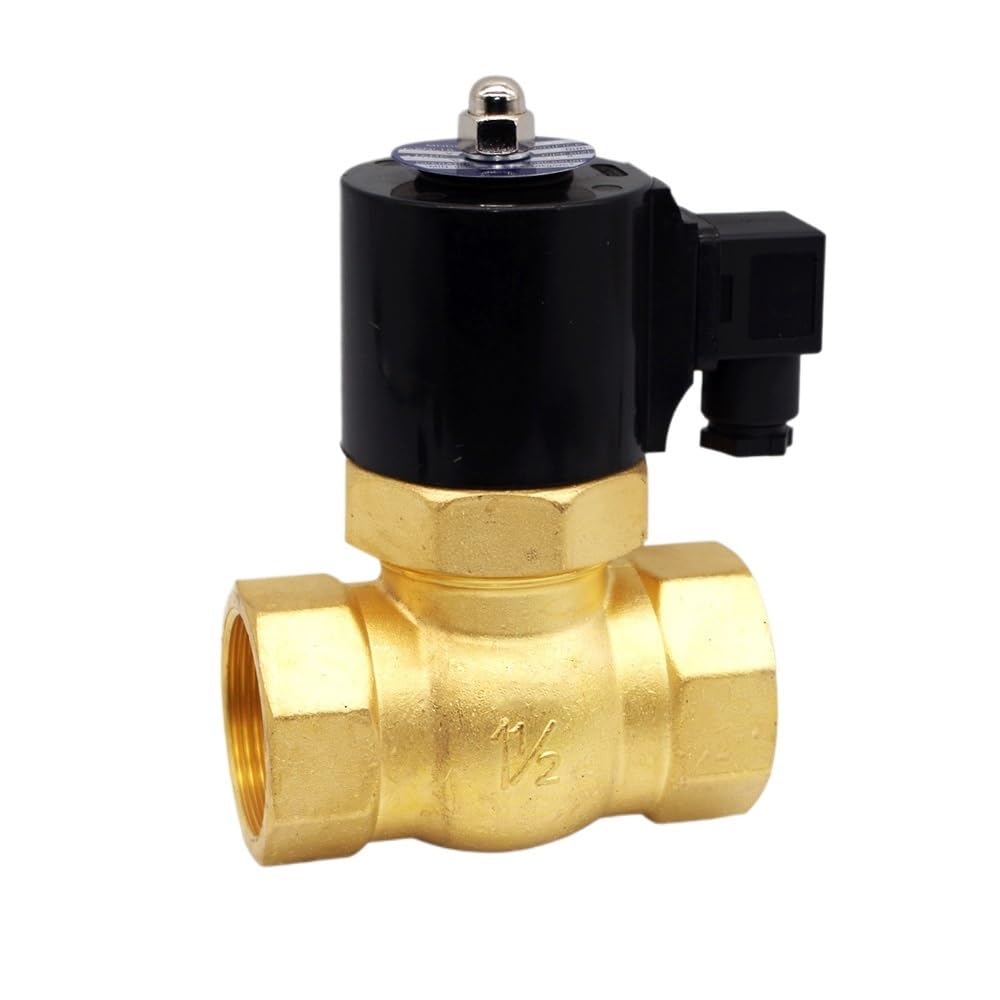 Électrovanne à vapeur en laiton massif haute performance thermique