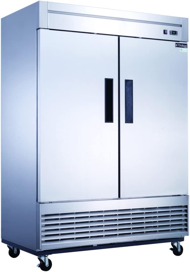 Dukers D55F Commercial 2-Door Reach-in Freezer