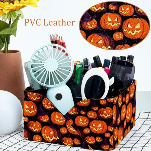 Pot de rangement pour bureau citrouille pour organiser vos crayons
