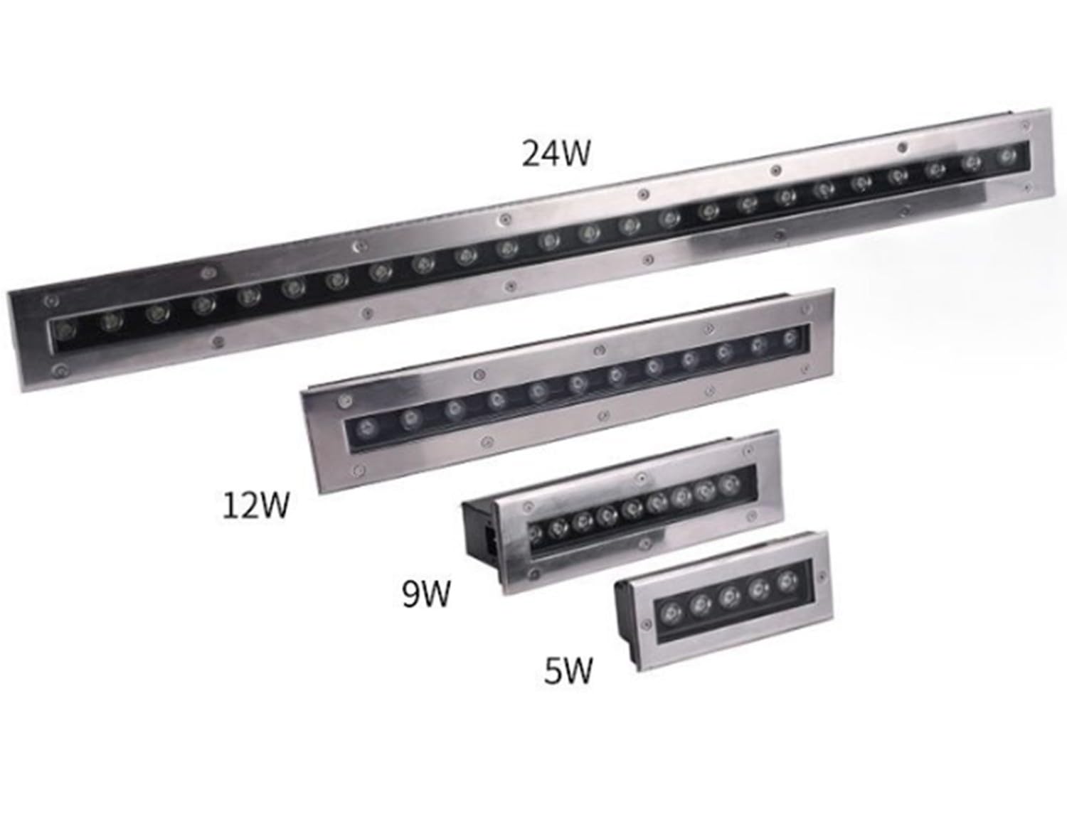 Segnapasso Led Esterno Esterno Luce Sotterranea A LED Faretti Da Incasso IP65 Impermeabile Per Patio Sentiero Iarda Vialetto Giardino Illuminazione Del Paesaggio Warm light,5W