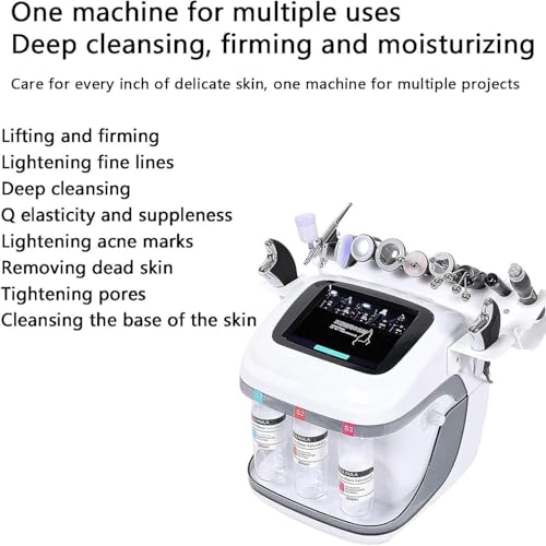 Machine de dermabrasion hydraulique visage soin exfoliant et hydratant - 6