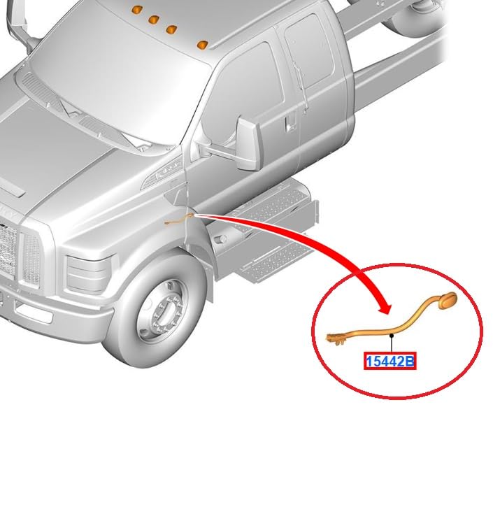 Amazon.com: Ford 2016-2026 F-650 F-750 OEM Front Fender LED Amber