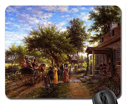 Edward Lamson Henry [Americana Painter, 1841-1919] Mouse Pad, Mousepad (Fields Mouse Pad)