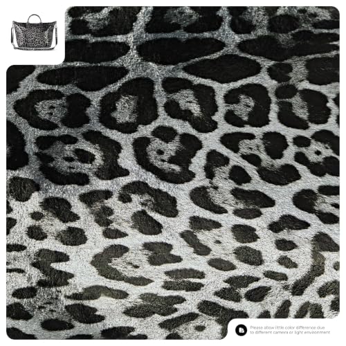 Bolso de mano de cuero gamuza metálica plateado miniatura 6