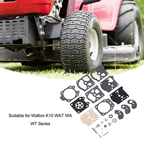 Peças de Ferramentas de Jardim para Cortador de GramaAcessórios de Reposição, Kit de Junta de Carbur