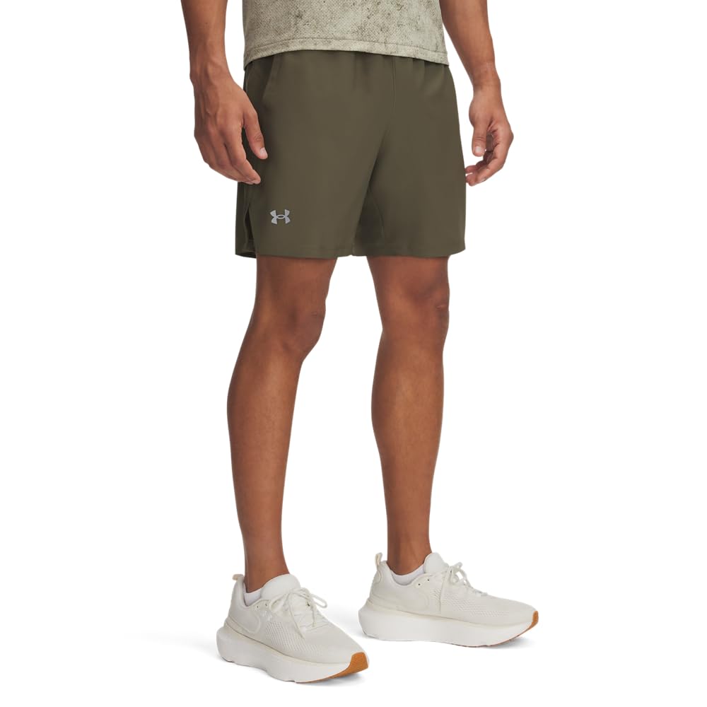Under Armour Herren Launch 7'' Unlined Shorts Grün S