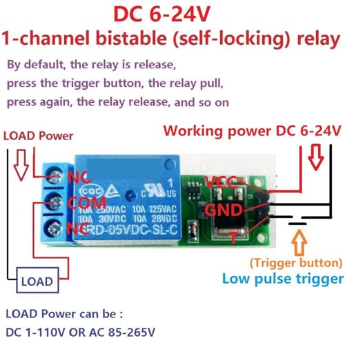 Relais à impulsion 12V 24V pour stabiliser les circuits électriques sans surchauffe - 6