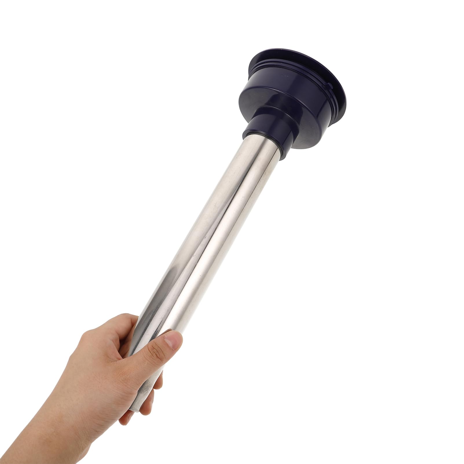 Tubo de Hielo de Acero Inoxidable Reutilizable para Bebidas, Plata