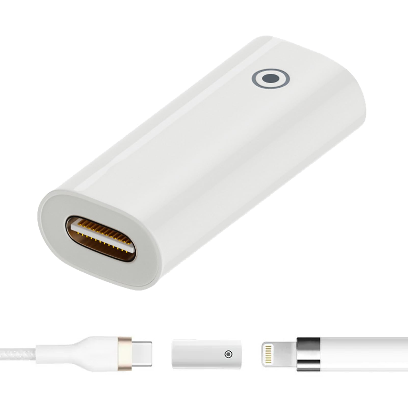 Adaptateur USB-C Pour Apple Pencil 1ère Génération - Charge Et Appairage Avec IPad 10e Génération - 4