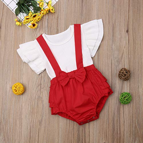 Conjunto de roupas para bebês meninas, conjunto para irmãs, infantil, floral, com babados, manga cur