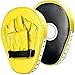 Ducomi Guantes de boxeo – Guantes de entrenamiento para hombre y mujer – Herramientas ideales para boxeo, boxeo, artes marciales, karate, Muay – 2 unidades (amarillo)
