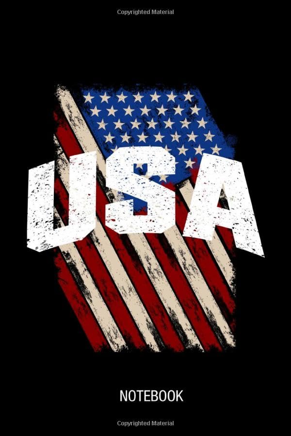 Vintage USA With American Flag, Proud To Be American