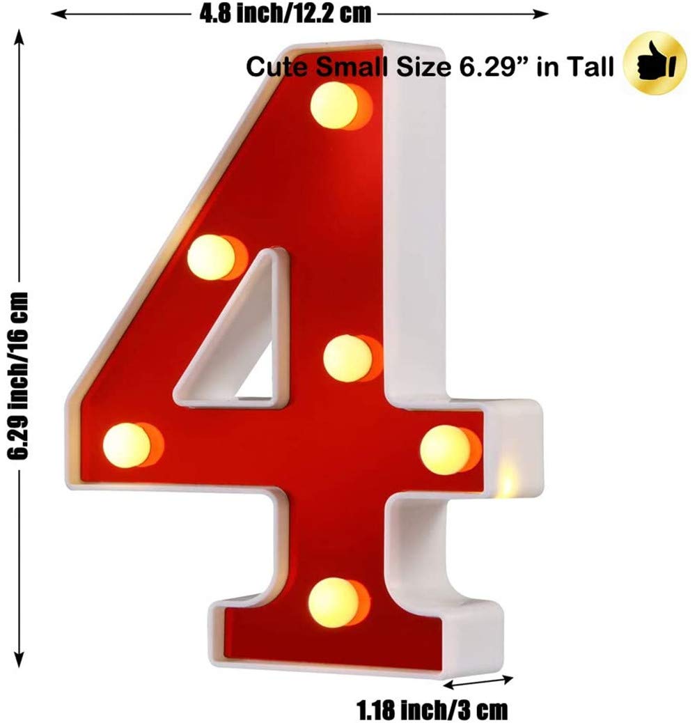 Veilleuse,A PINK--Lampe Led En Forme De Lettres, Luminaire Décoratif