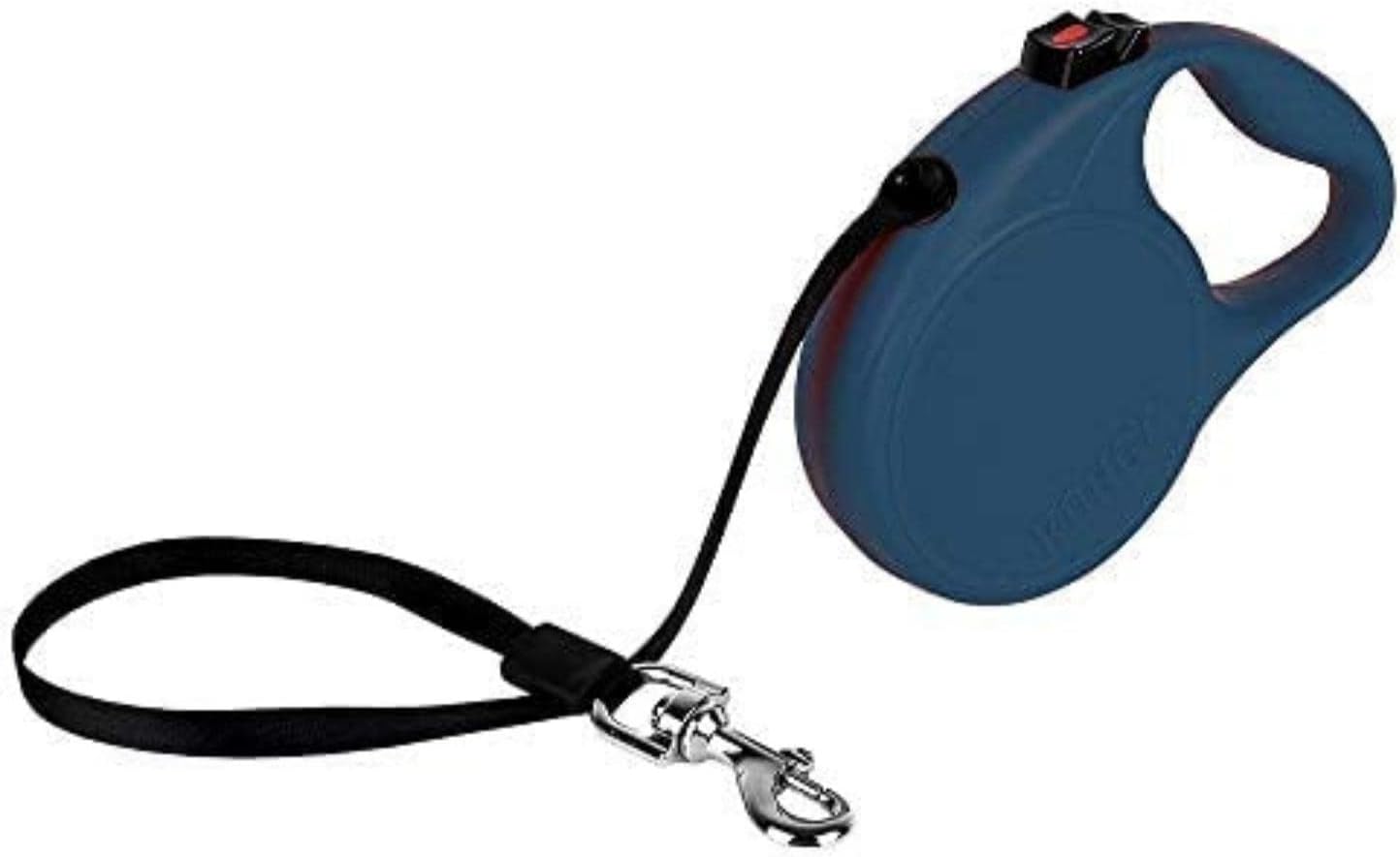 Alcott Kong Retractable Trail, Small, Red, 16' Long