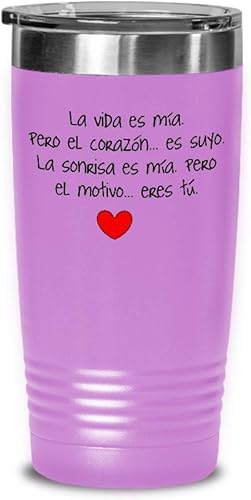 Miniatura 6 de Regalo para novia  Taza de cafe para esposa  Perfecto regalo para navidad, graduados, profesionales y estudiantes  Vaso con afirmaciones positivas,,
