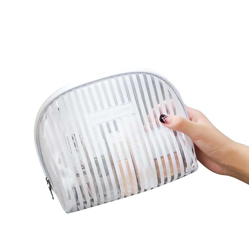 COOLBABYTransparent Pvc Waterproof Cosmetic Bag Cute Online Celebrity Wash Bag Bulk Cosmetic Storage Bag