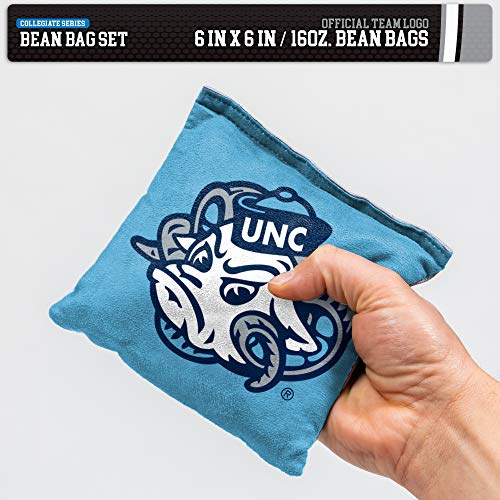 Image of NCAA College Dual Sided Bean Bags by Wild Sports, 8 Count, Premium Toss Bags for Cornhole Set - Great for Tailgates, Outdoors, Backyard