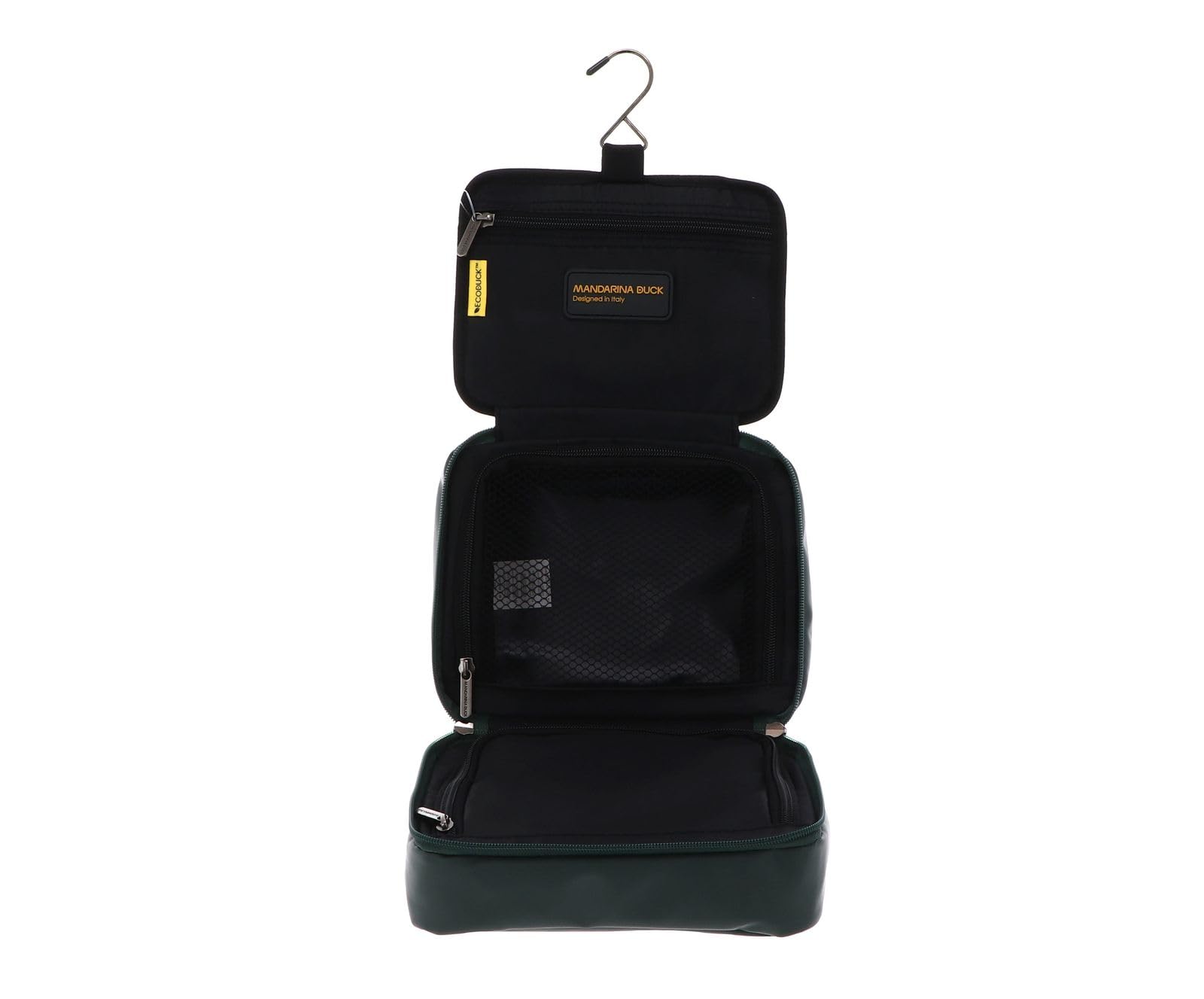 MANDARINA DUCK Kulturbeutel Eco Coated Necessaire Deep Green dunkelgrün