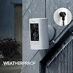 OLAIKE-5m16ft-Charge-Cable-with-DC-Power-Adapter-Compatible-with-Stick-Up-Cam-BatteryPlug-in-3rd-Gen2nd-Gen-Spotlight-Cam-BatteryWeatherproof-Cable-to-Continuously-Charge-Your-CameraBlack