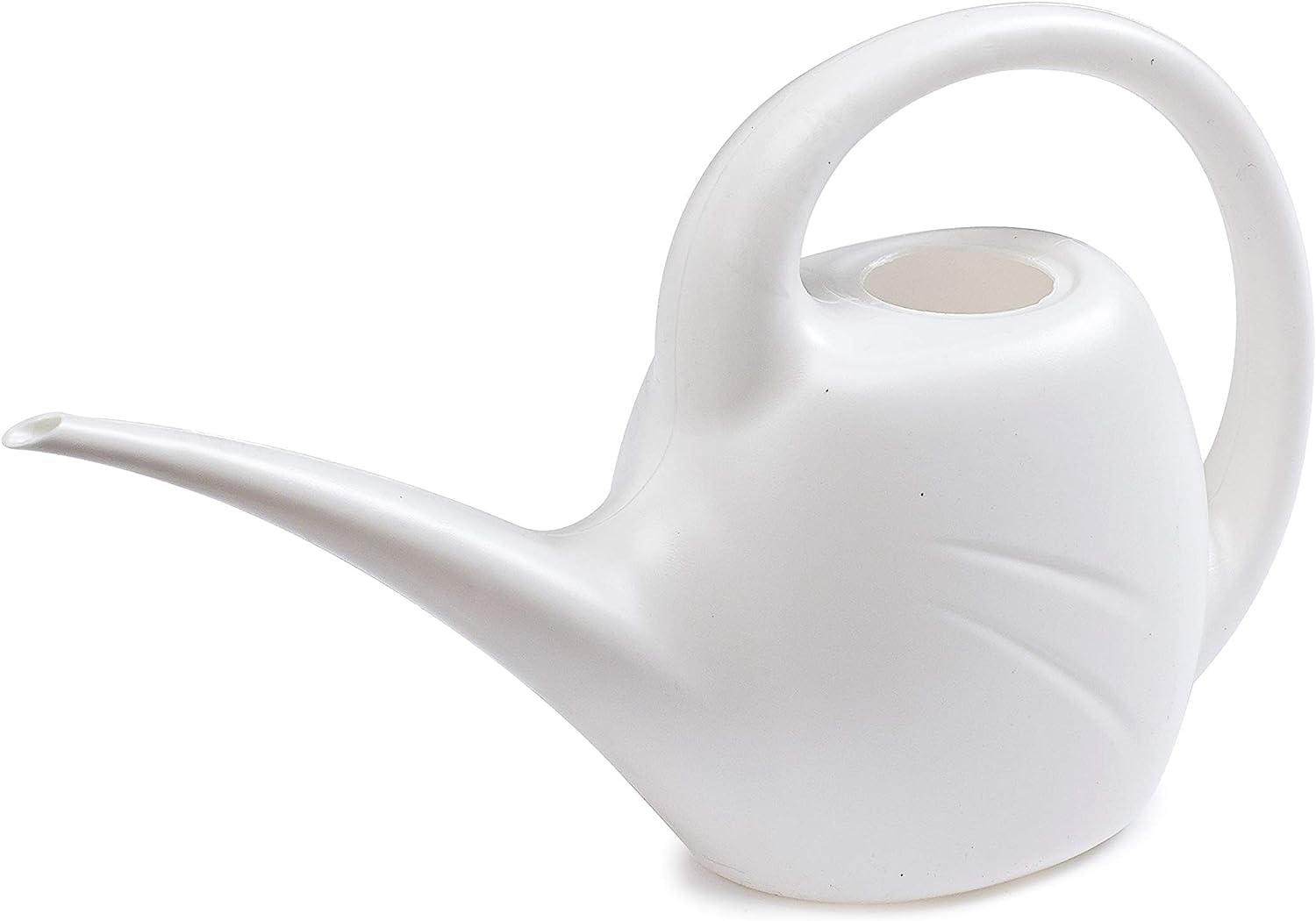 Fine Garden Indoor Outdoor Garden Watering Can - Perfect Head - Hydrate Water Can - Sprinkler - Wraparound Handle And Size (White, 2.5L)