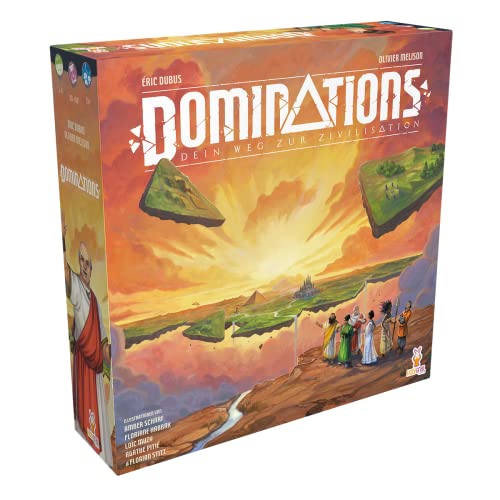 Holy Grail Games | Dominations | Expertenspiel | Strategiespiel | 2-4 Spieler | Ab 13+ Jahren | 90+ Minuten | Deutsch