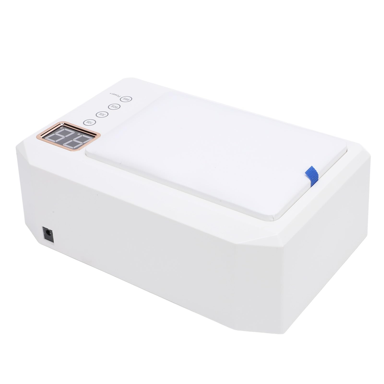 Lámpara de Uñas de 288 W con Almohada de Mano, Secador de Uñas UV de Curado Rápido para Nails Tech Salon, Reposabrazos, 4 Configuraciones de Temporizador, Luces LED de Larga