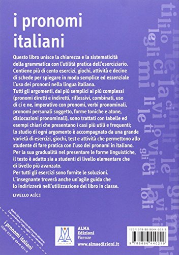Grammatiche ALMA: I pronomi italiani (Italian Edition) - Image 2