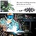 Therwen 1 Set Welding Kits Flower Metal Welding Coupons Practice Kit 16 Gauge Tig DIY Stainless Steel with Mig, Tig, Gas, Arc, Stick