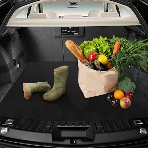AiQinu Antirutschmatte 120x100cm Zuschneidbar, wasserdichte und Abwaschbar, Antirutschmatte Auto für Kofferraummatte, Teppich Antirutschunterlage, Schubladen Matte