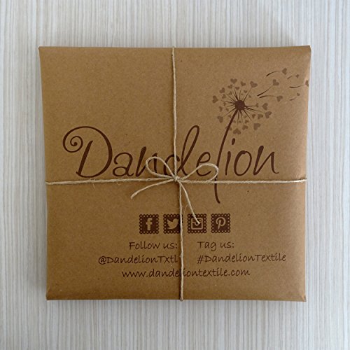 Dandelion - Ivory Basic Pattern - Naturally-Dyed Cotton Turkish Towel Peshtemal - 71x39 Inches - Orange