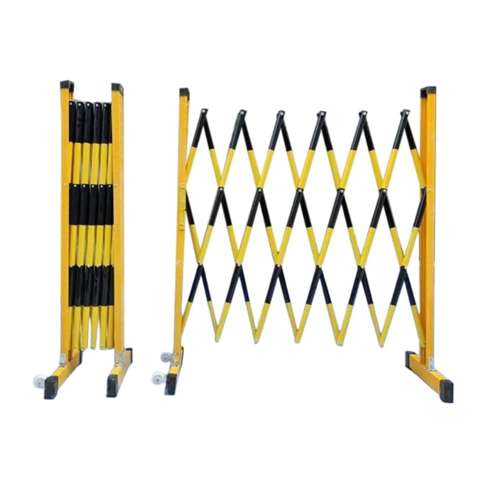 Barrera retráctil para entrada, valla de seguridad de fibra de vidrio, barrera de seguridad industrial, control de tráfico, sistema de control de acceso enrollable