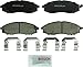 Bosch BC830 QuietCast Premium Ceramic Disc Brake Pad Set For Nissan: 2003-2004 Frontier, 2000-2004 Xterra; Front
