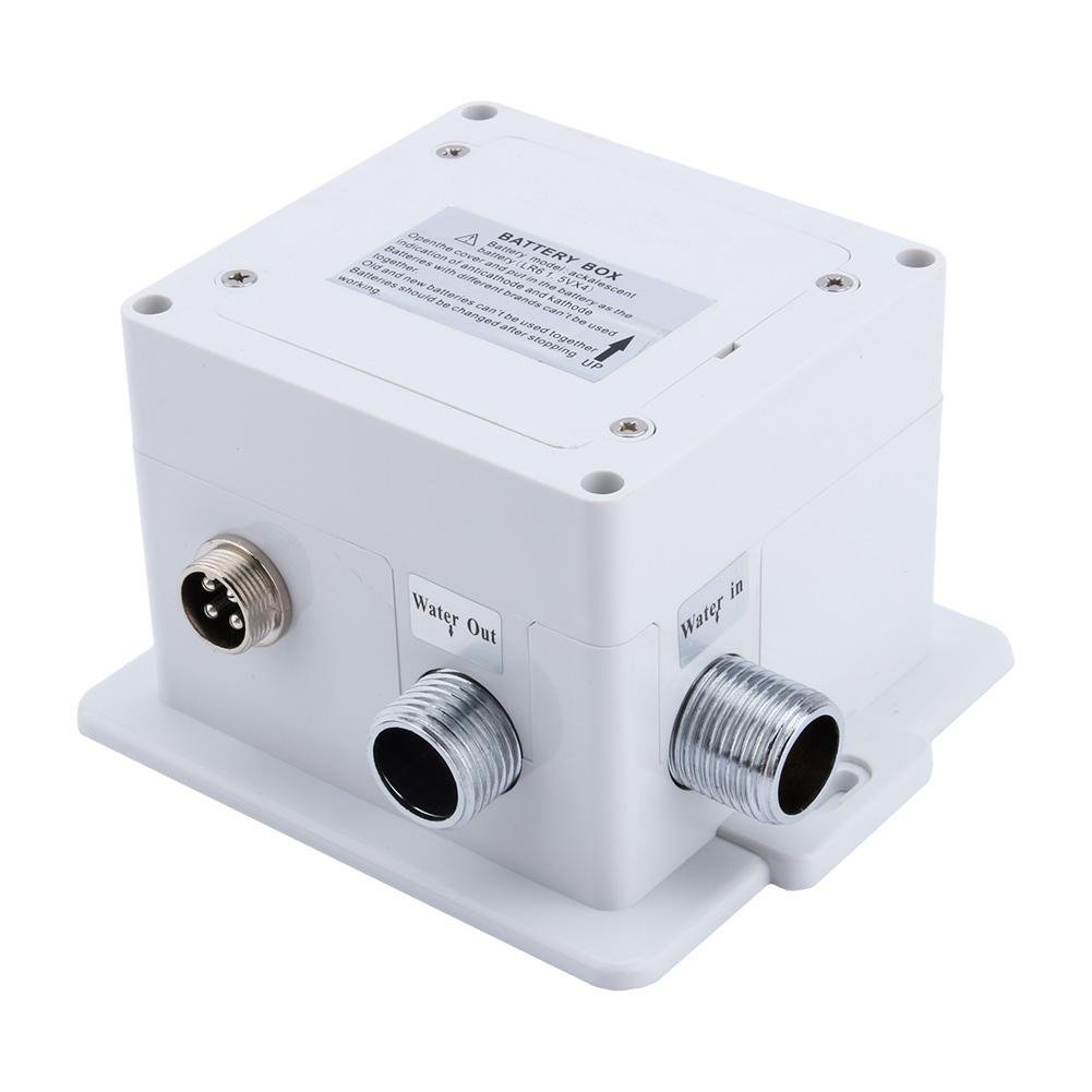 Rubinetto lavandino con sensore di lusso, a mani libere, senza contatto, rubinetti per lavandino a infrarossi con cavo, 0,1 MPa - 0,6 MPa