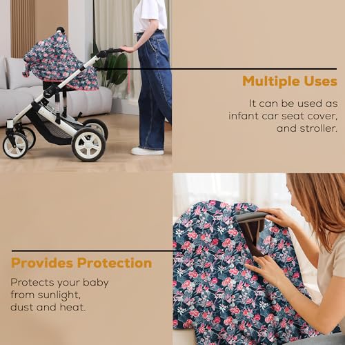 Image of Pepperika Rayon Nursing Cover for Breastfeeding Mother Multiuse Poncho Style Shawl Feeding Cover for Nursing Mom Scarf with Buttons Cotton Feeding Apron (Pack of 1) Multicolour /Red